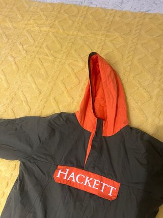 Chaqueta Hackett London Verde y Naranja