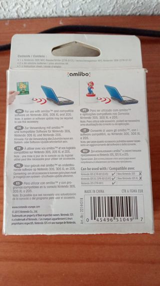 Nintendo 3DS Lector/Escritor NFC Amiibo