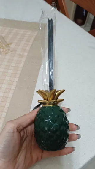 Profumatore ananas oro e verde