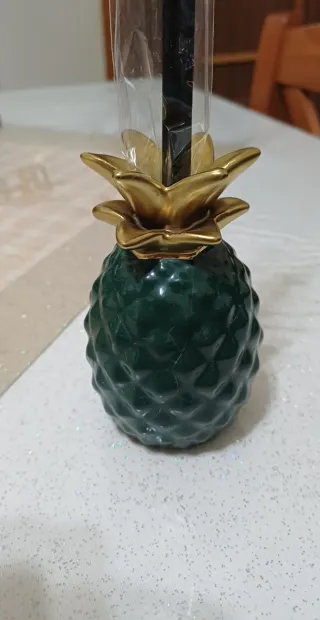 Profumatore ananas oro e verde