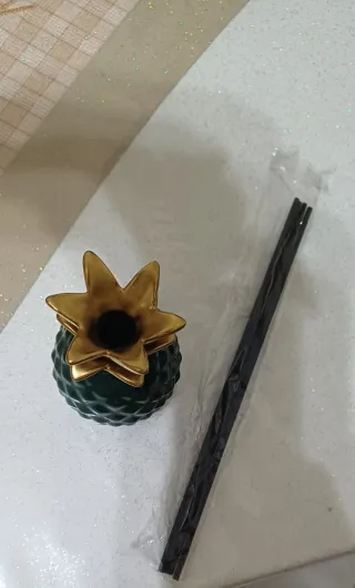 Profumatore ananas oro e verde