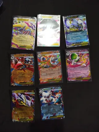 Colección Cartas Pokémon Mega EX