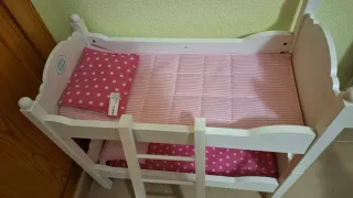 Cunas Dobles Madera Juguete