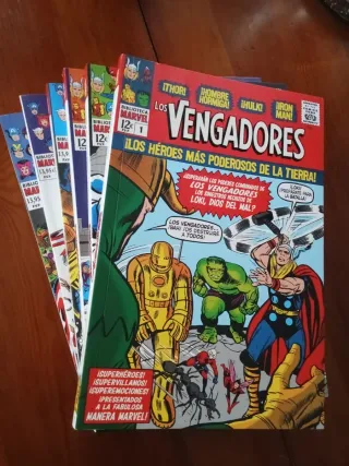 Los Vengadores Biblioteca Marvel 1-6