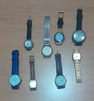 Lote de 8 relojes