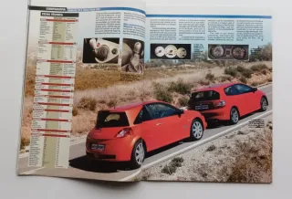 5 Revistas Renault Megane Sport , trophy