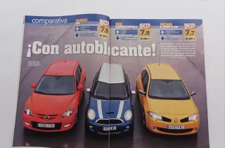 5 Revistas Renault Megane Sport , trophy