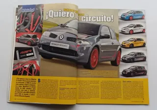 5 Revistas Renault Megane Sport , trophy