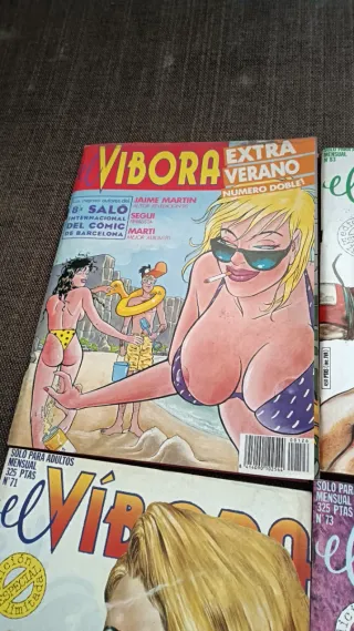 Lote de cómics el vivora