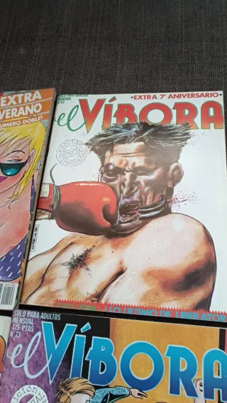 Lote de cómics el vivora