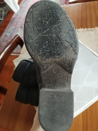 Stivaletti biker neri n.39.