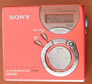 Mini Disc Sony MZ-N510 Rojo