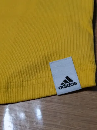 Camiseta sin tirantes ADIDAS amarilla Talla L