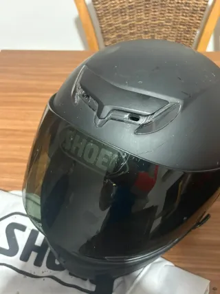 Casco Moto Shoei Negro Taiile M