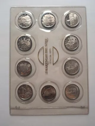 Lote monedas y medallas de plata