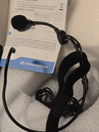 Micrófono Sennheiser ME 3-II Negro.