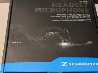 Micrófono Sennheiser ME 3-II Negro.