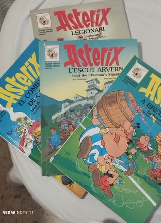 Còmics Astèrix i Obèlix bilingues