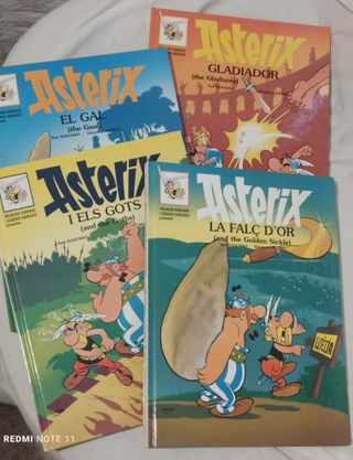 Còmics Astèrix i Obèlix bilingues