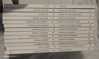 Còmics Astèrix i Obèlix bilingues