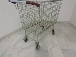 CARRO JAULA ACERO INDUSTRIAL c/RUEDAS. Almacén