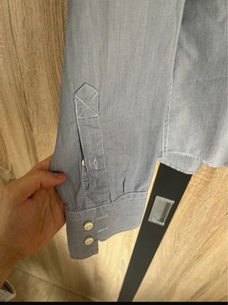 Camisa Tommy Hilfiger Azul Talla M