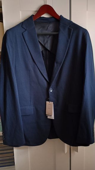 Americana Mango T52 Azul nueva