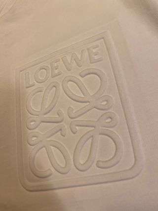 T-shirt LOEWE bianca con logo