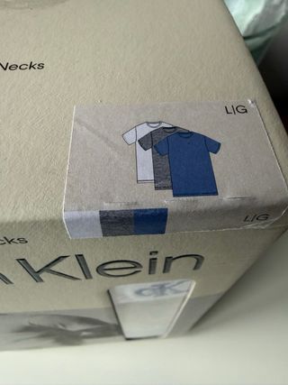 Pack 3 Camisetas Calvin Klein Talla L