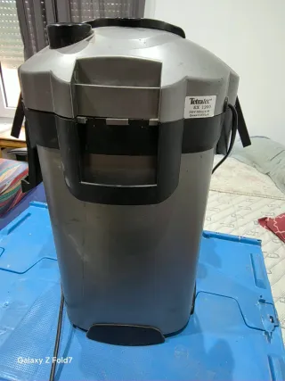 Filtro acuario Fluval y accesorios