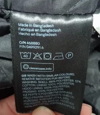 Abrigo H&M Talla 14/170cm - Talla S adulto