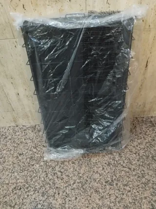 Jaula para perro negra