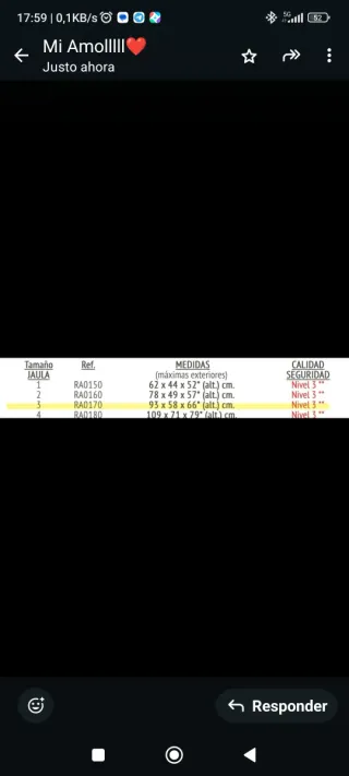 Jaula para perro negra