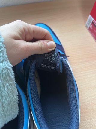 Nike Dunk Low Azul y Blanco