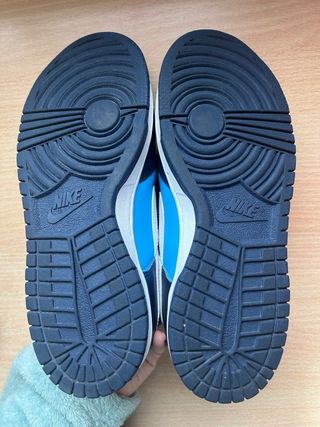 Nike Dunk Low Azul y Blanco