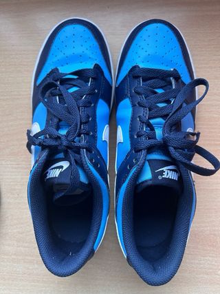 Nike Dunk Low Azul y Blanco