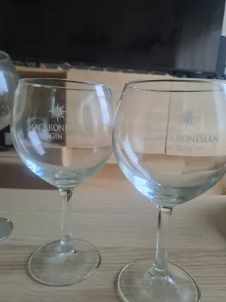 Lote copas balón GORDONS, MACARONESIAN y SCHWEPPES