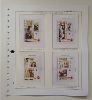 SUPLEMENTO FILABO SELLOS ESPAÑA AÑO 2003 TRANSP.