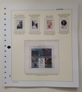 SUPLEMENTO FILABO SELLOS ESPAÑA AÑO 2003 TRANSP.