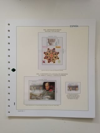 SUPLEMENTO FILABO SELLOS ESPAÑA AÑO 2003 TRANSP.