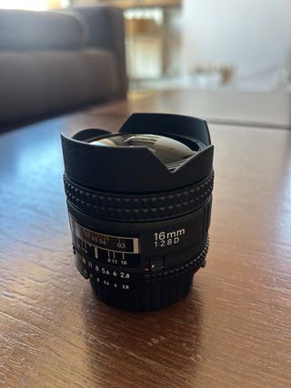 Objetivo Nikon AF Fisheye Nikkor 16mm f/2.8