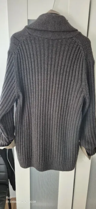 Set Uomo Cardigan 50% Lana Camicia 97% Cotone