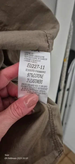 Set Uomo Cardigan 50% Lana Camicia 97% Cotone