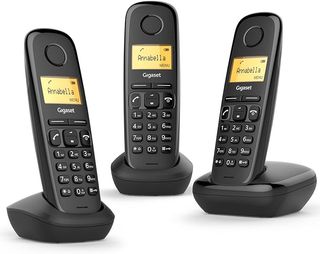 Teléfono Gigaset A170 Trio DECT Negro