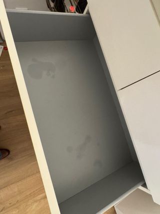 Cómoda Malm 6 cajones blanca