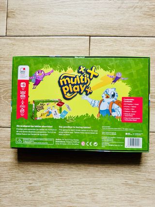 NUEVO! Juego educativo Multi Play multiplicar nuev