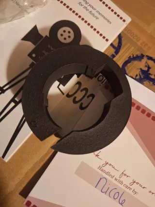 Adattatore Van Eck per Obiettivo Anamorfico