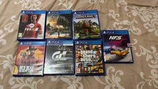 Juegos PS4: FIFA 18, Red Dead Redemption 2, NFS He