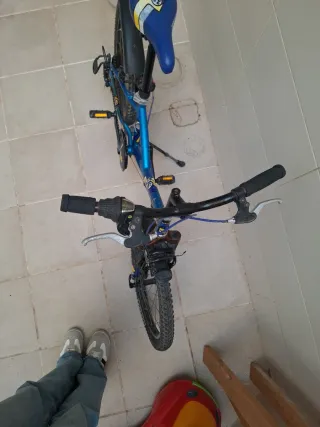 Bicicleta BTWIN 20 Azul