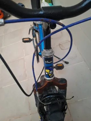 Bicicleta BTWIN 20 Azul